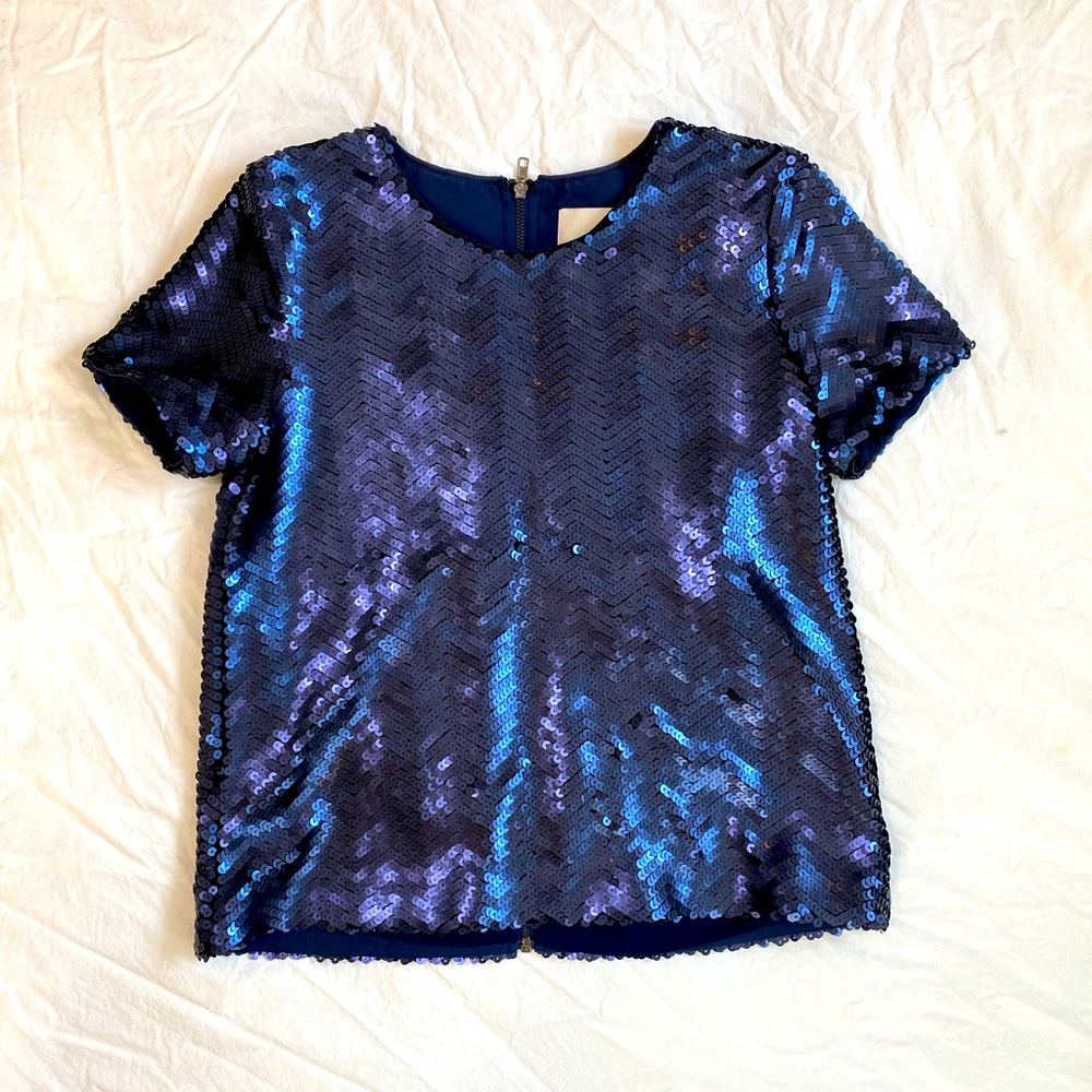 JOA LA Navy Sequin T-shirt